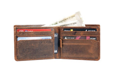 Cobbler India Vintage Leather Wallet for Men – Slim