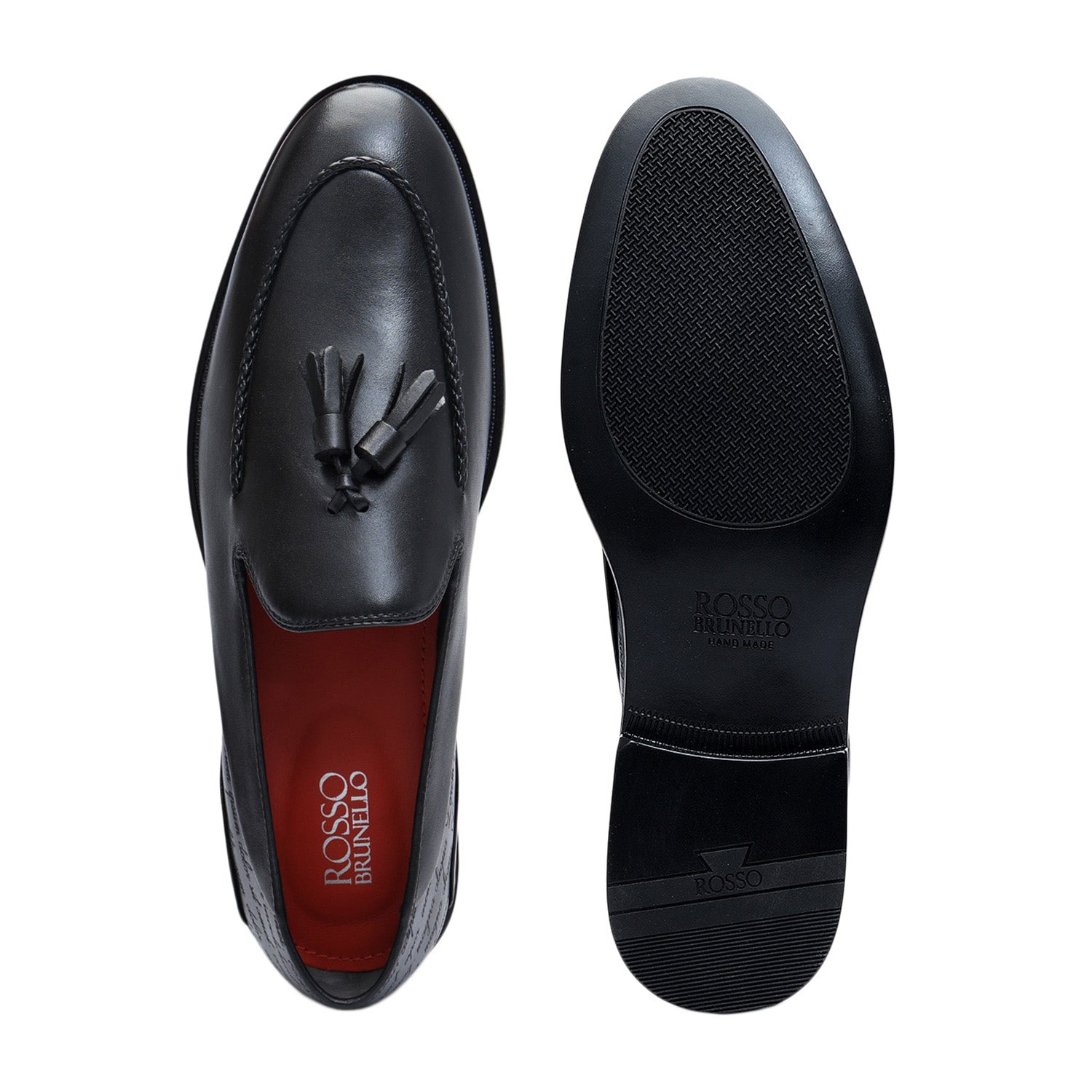 Black Loafers With Tassels