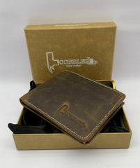 Cobbler India Vintage Leather Wallet for Men – Slim