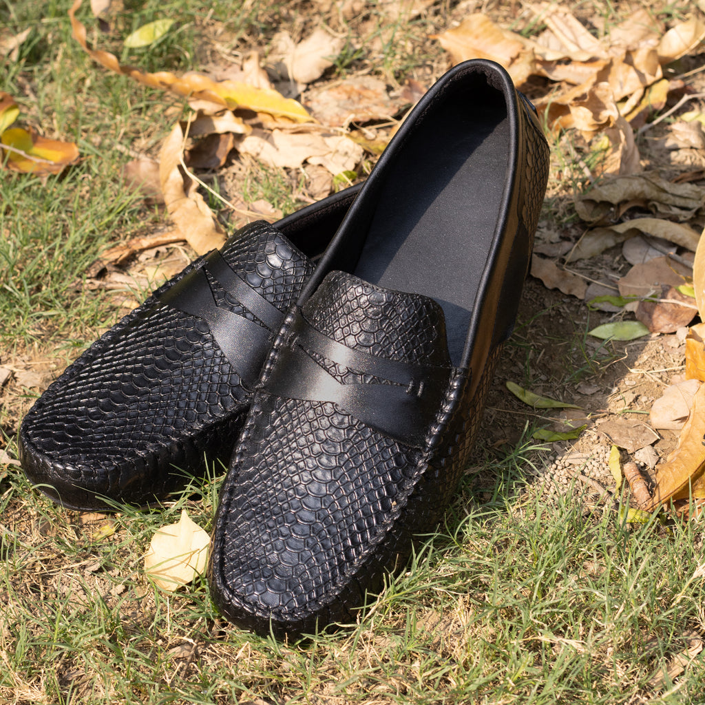 Premium Men's Leather Loafers | Formal Slip-On Shoes
