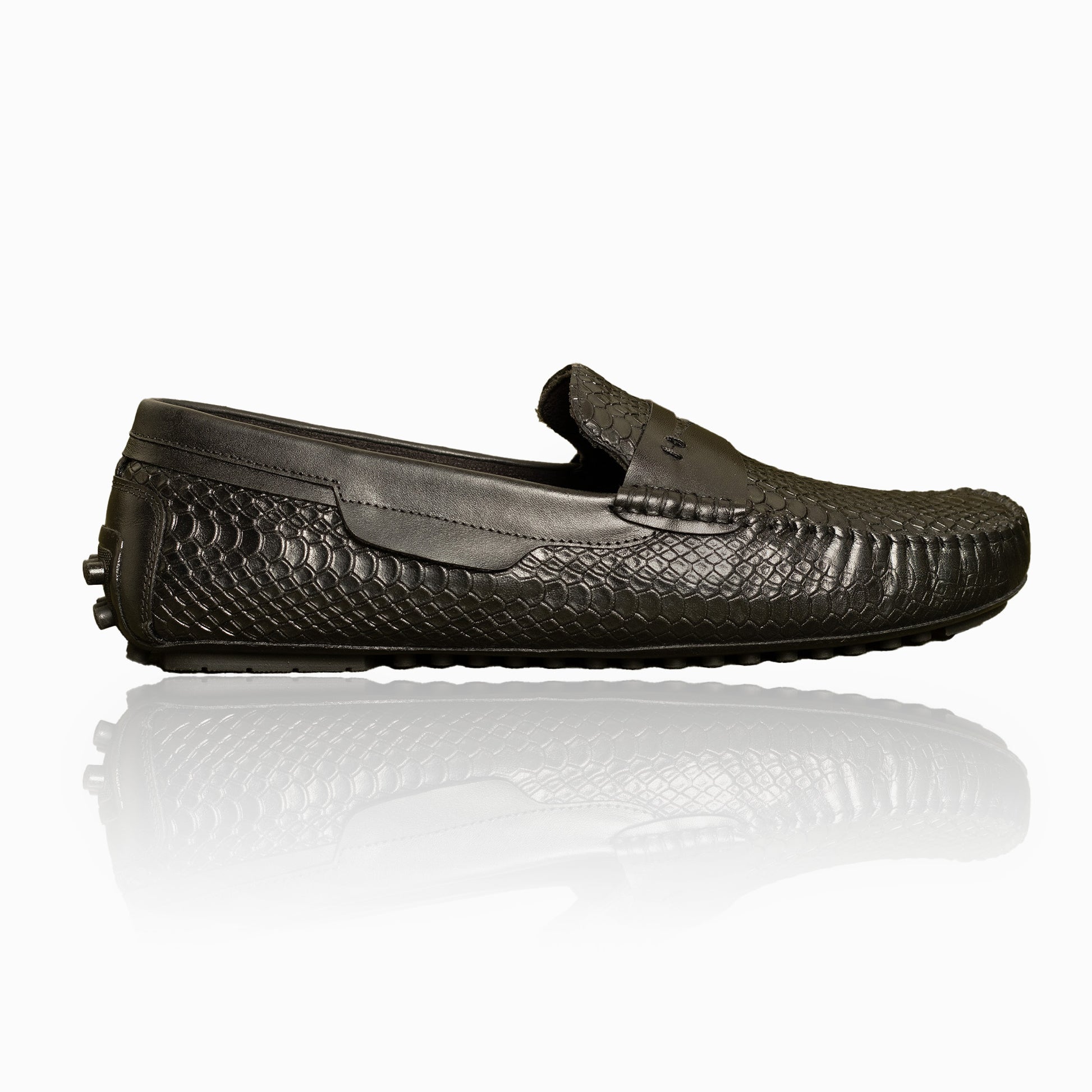 Premium Men's Leather Loafers | Formal Slip-On Shoes