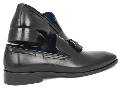 Paul Parkman Men's Tassel Loafer Black  (ID#5141-BLK)