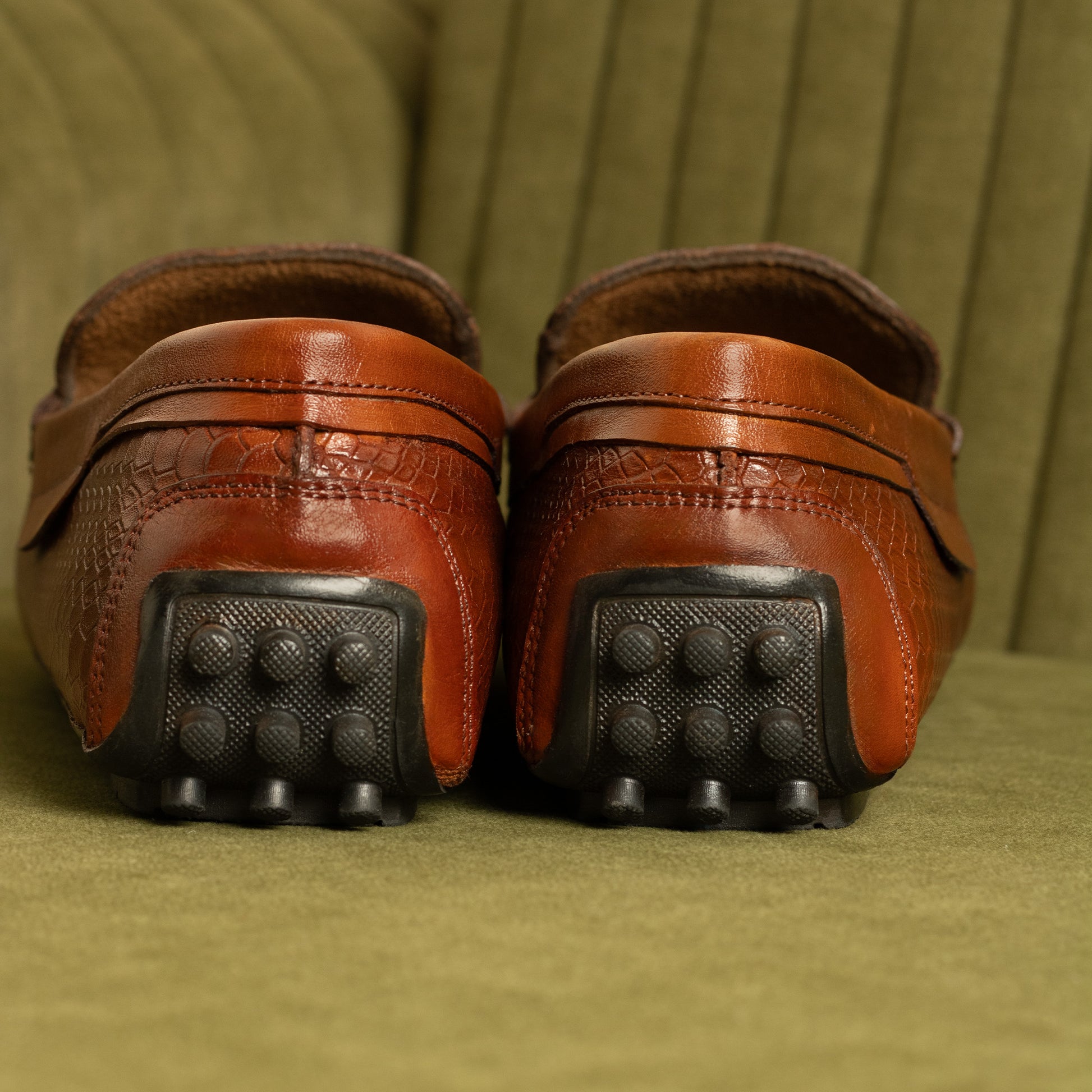 Premium Brown Leather Loafers for Men – Slip-On | Handcrafted & Durable