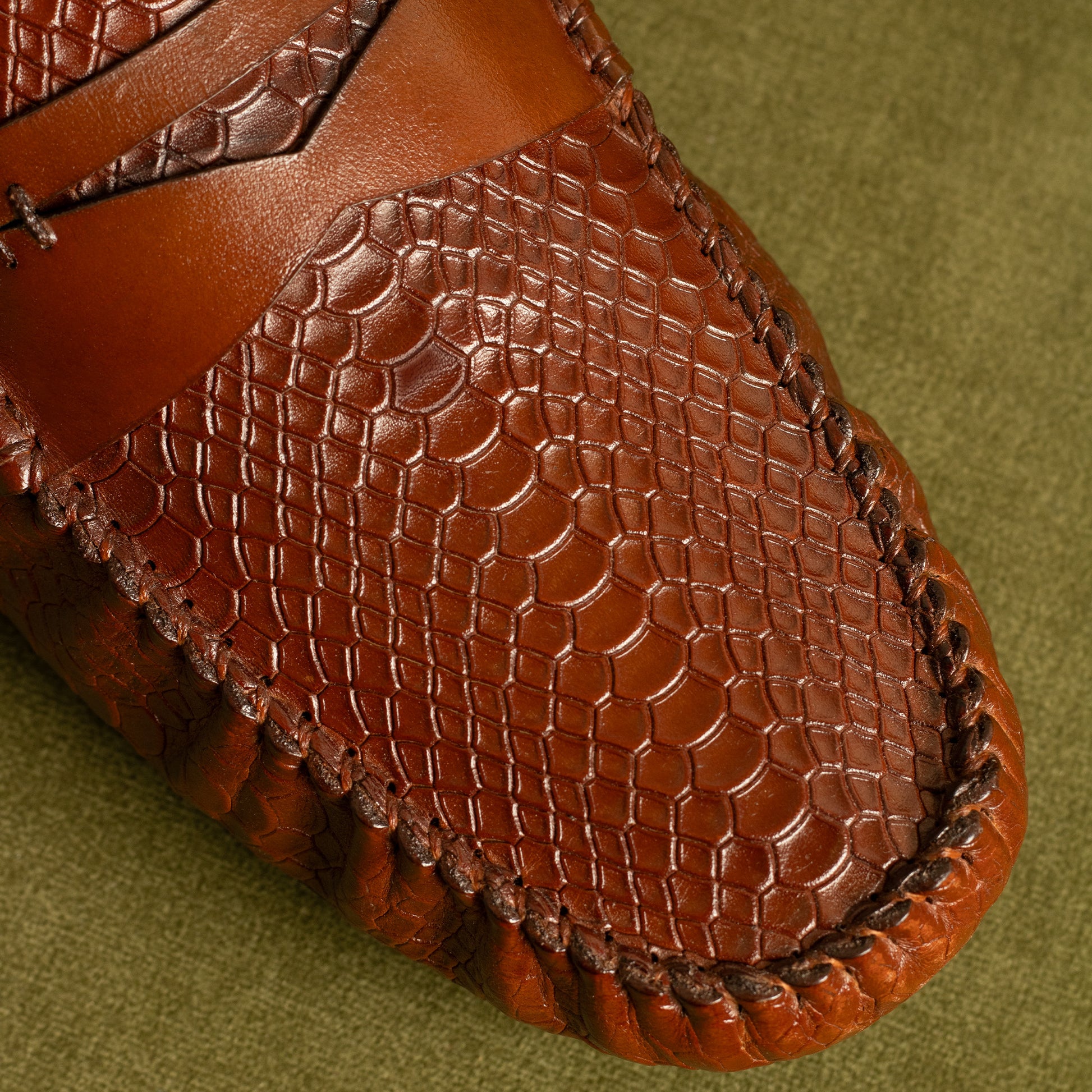 Premium Brown Leather Loafers for Men – Slip-On | Handcrafted & Durable
