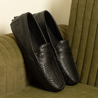 Premium Men's Leather Loafers | Formal Slip-On Shoes