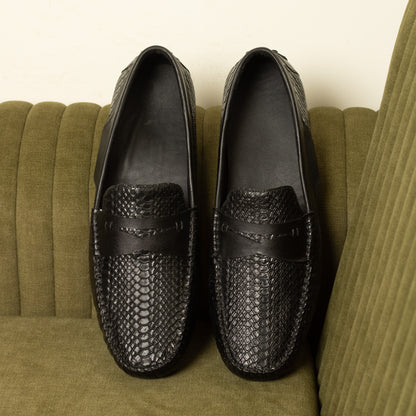 Premium Men's Leather Loafers | Formal Slip-On Shoes