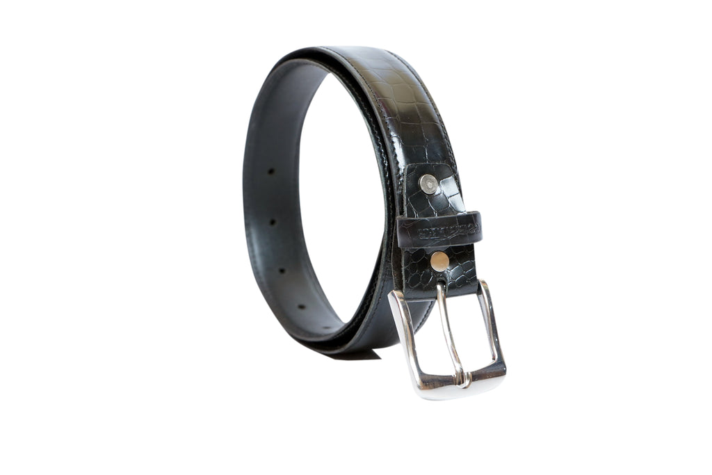 Men’s Sleek Leather Belt – Stylish, Durable & Adjustable