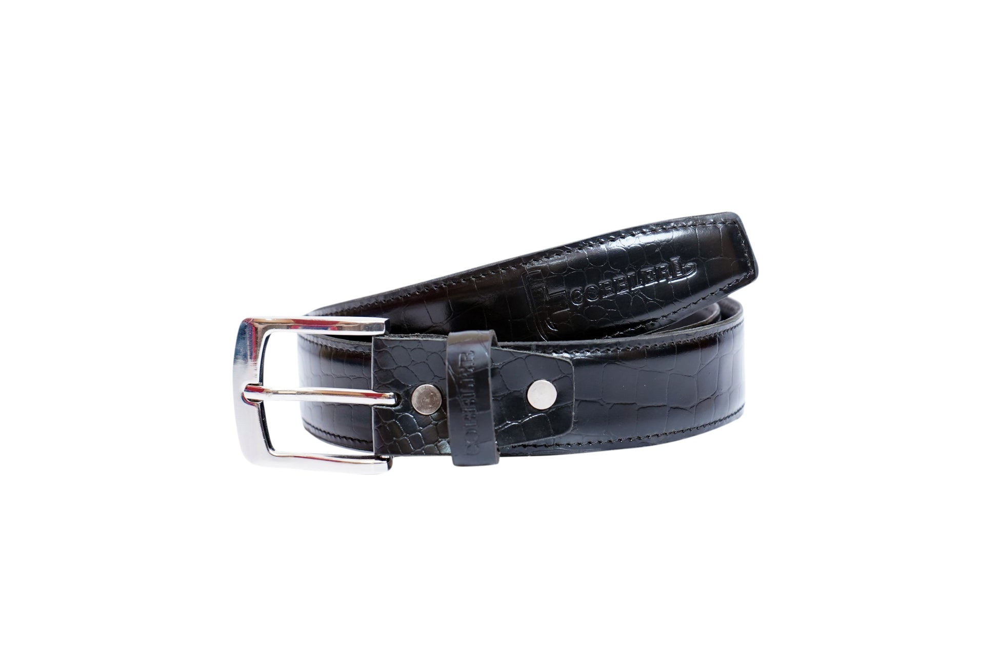Men’s Sleek Leather Belt – Stylish, Durable & Adjustable