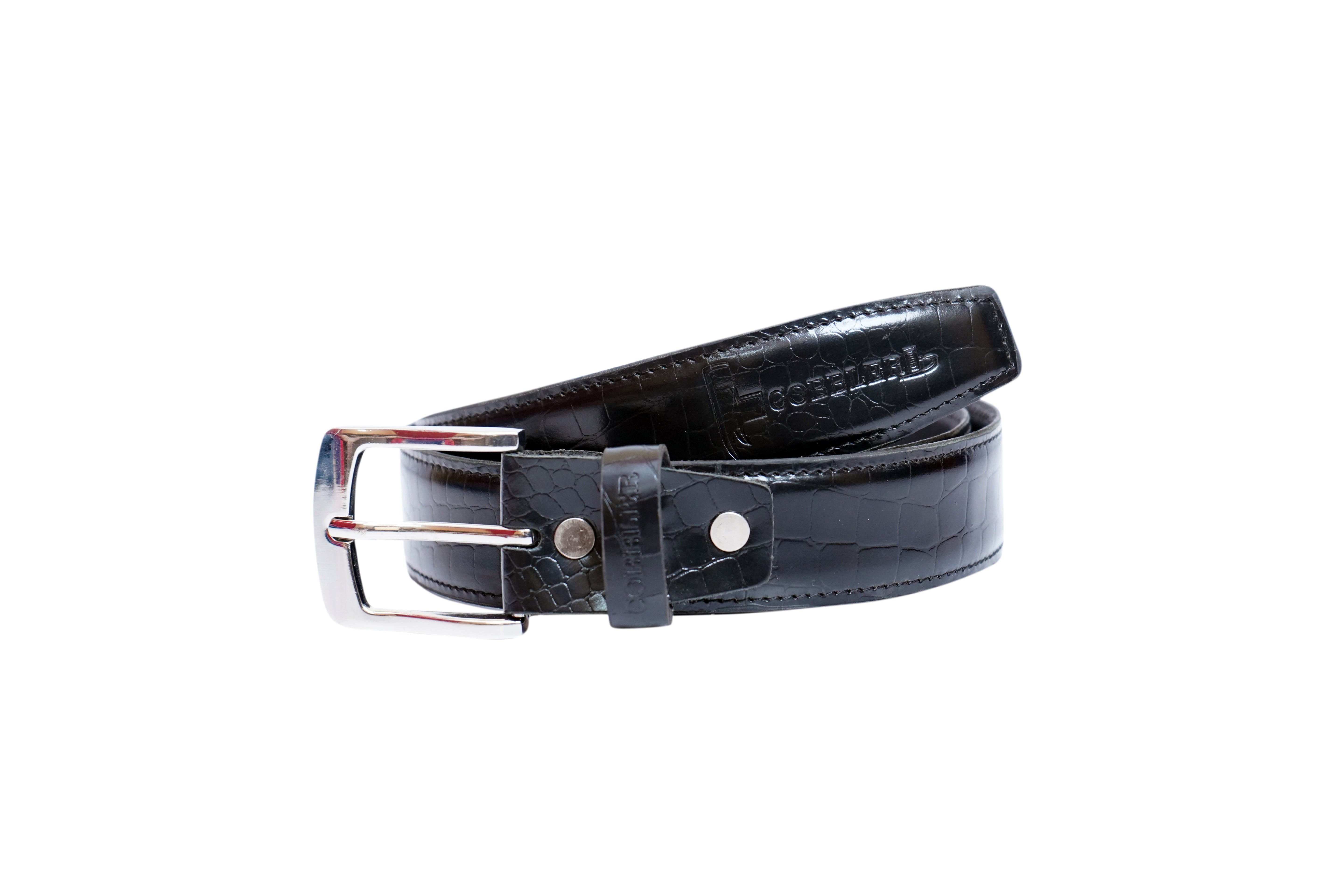 Men’s Sleek Leather Belt – Stylish, Durable & Adjustable