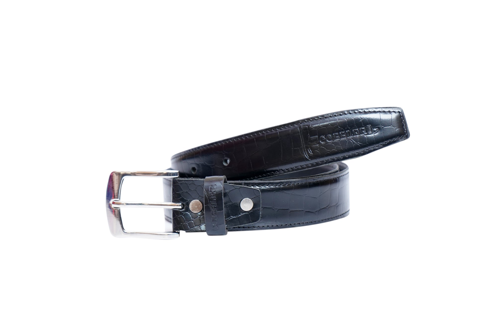 Men’s Sleek Leather Belt – Stylish, Durable & Adjustable