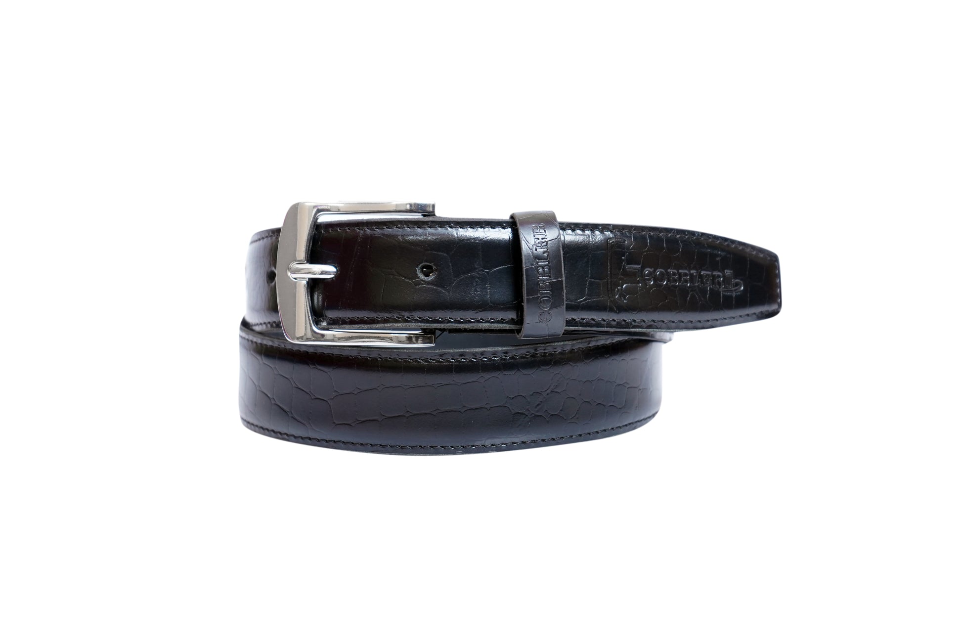 Men’s Sleek Leather Belt – Stylish, Durable & Adjustable
