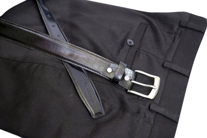 Men’s Sleek Leather Belt – Stylish, Durable & Adjustable