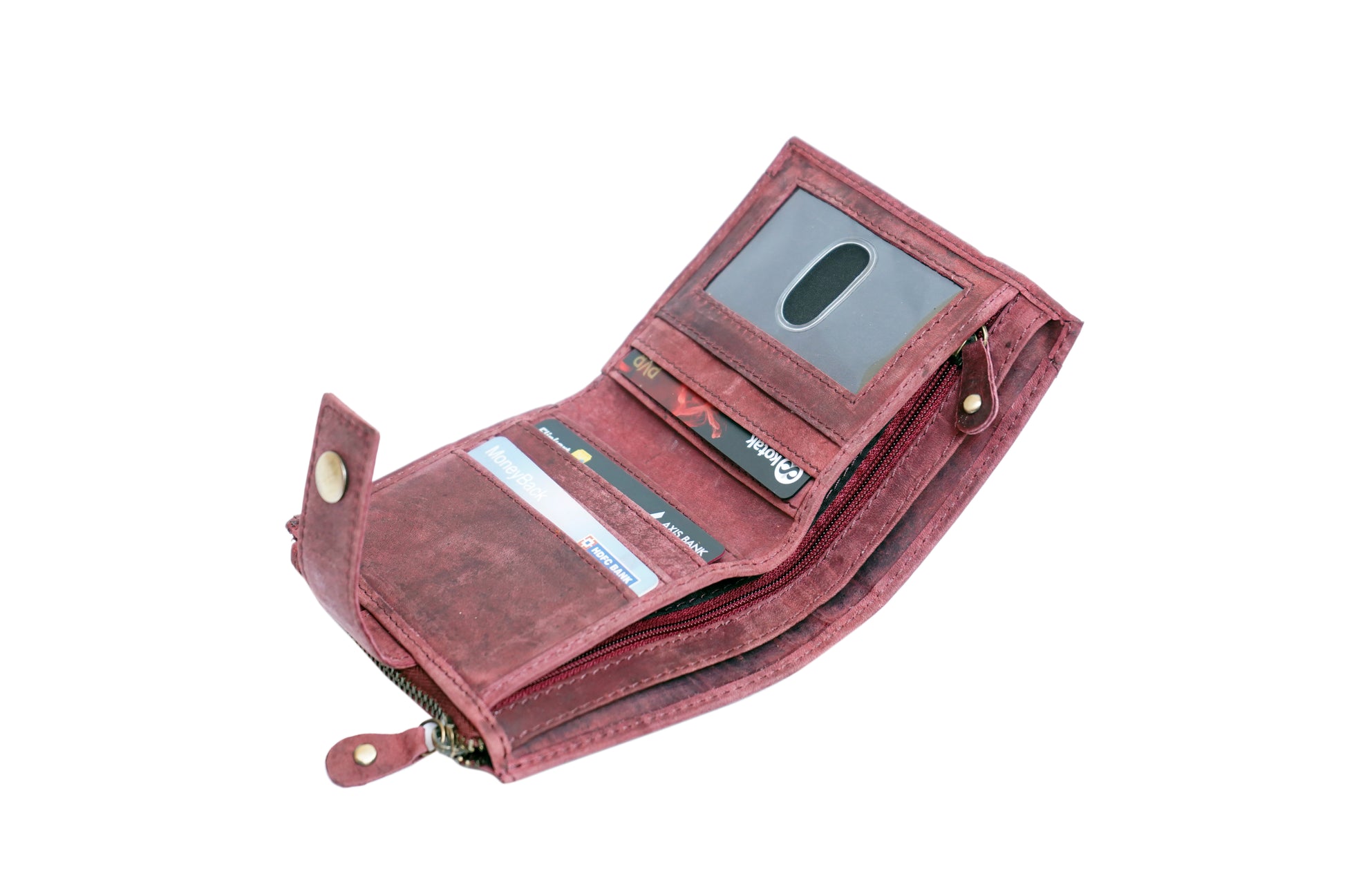 Premium Leather Men's Wallet – Stylish, Durable & Compact