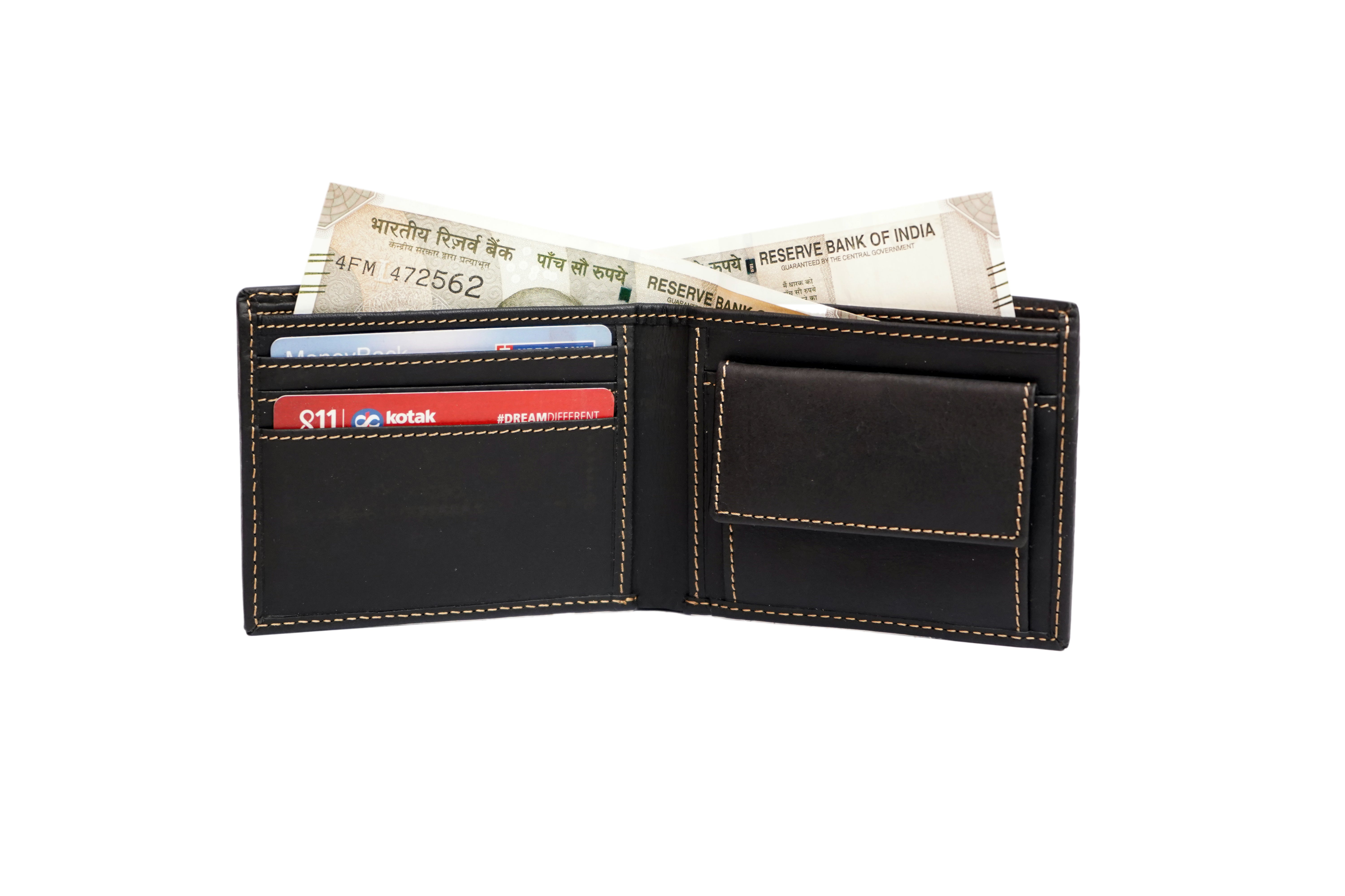 Cobbler India Men's Leather Wallet – Premium, Stylish & RFID Secure