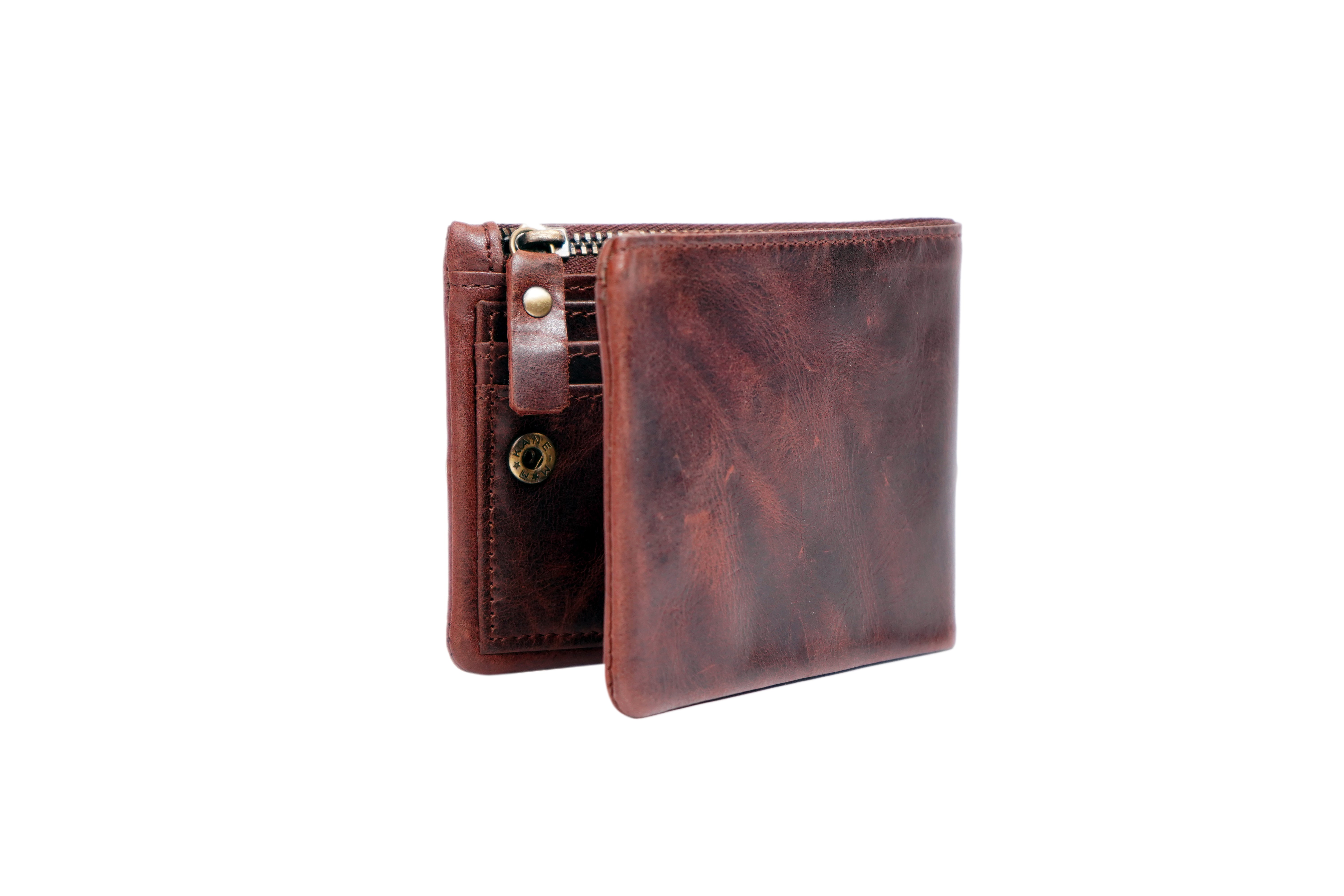 Premium Men's Leather Wallet | RFID Protection & Slim Bifold Design