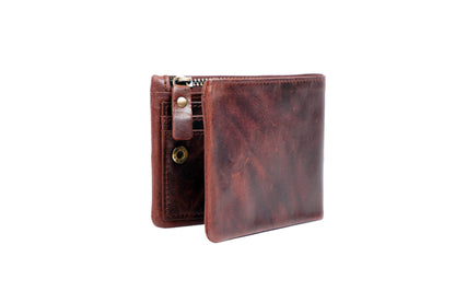 Premium Men's Leather Wallet | RFID Protection & Slim Bifold Design