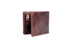 Premium Men's Leather Wallet | RFID Protection & Slim Bifold Design