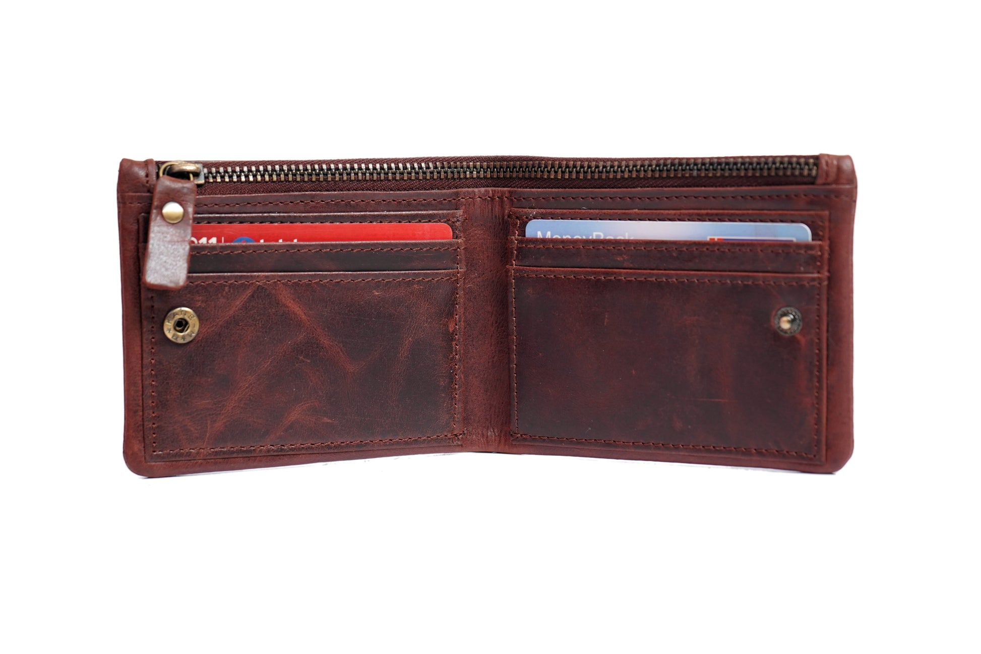 Premium Men's Leather Wallet | RFID Protection & Slim Bifold Design