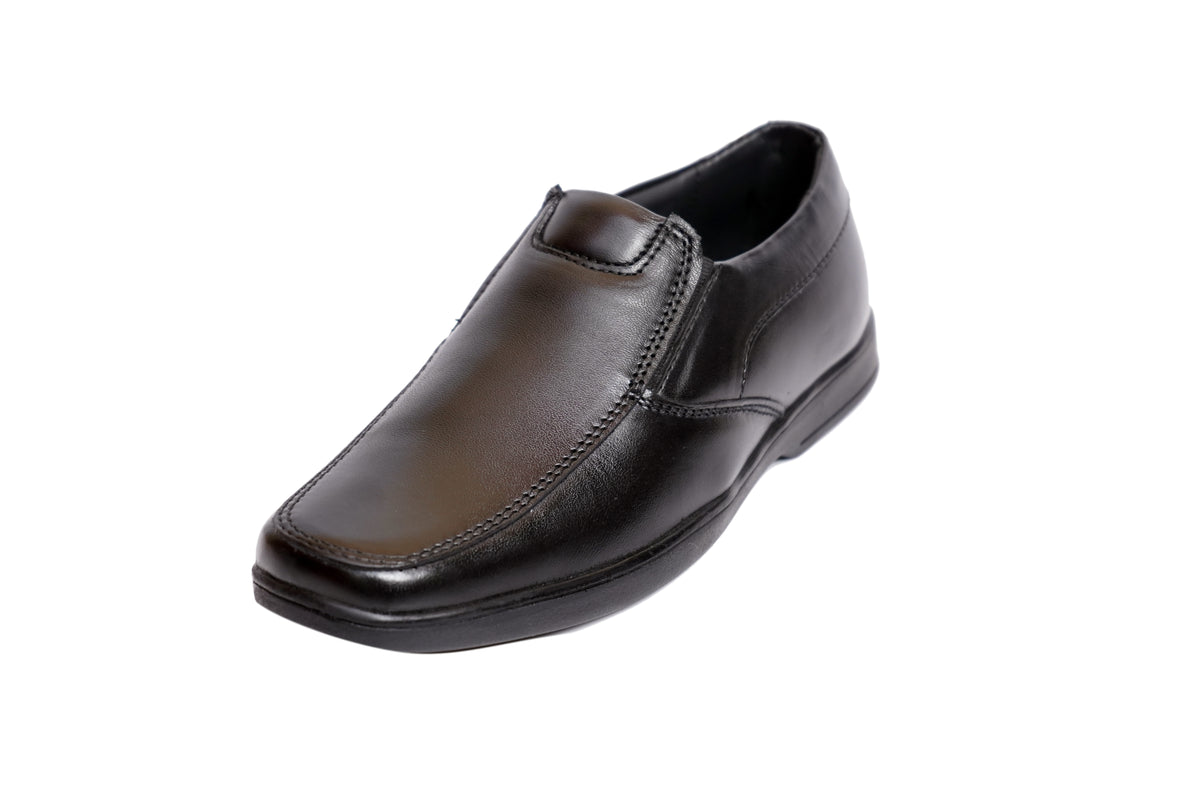 Black Leather Formal Shoes for Men – Premium Wedding & Office Footwear