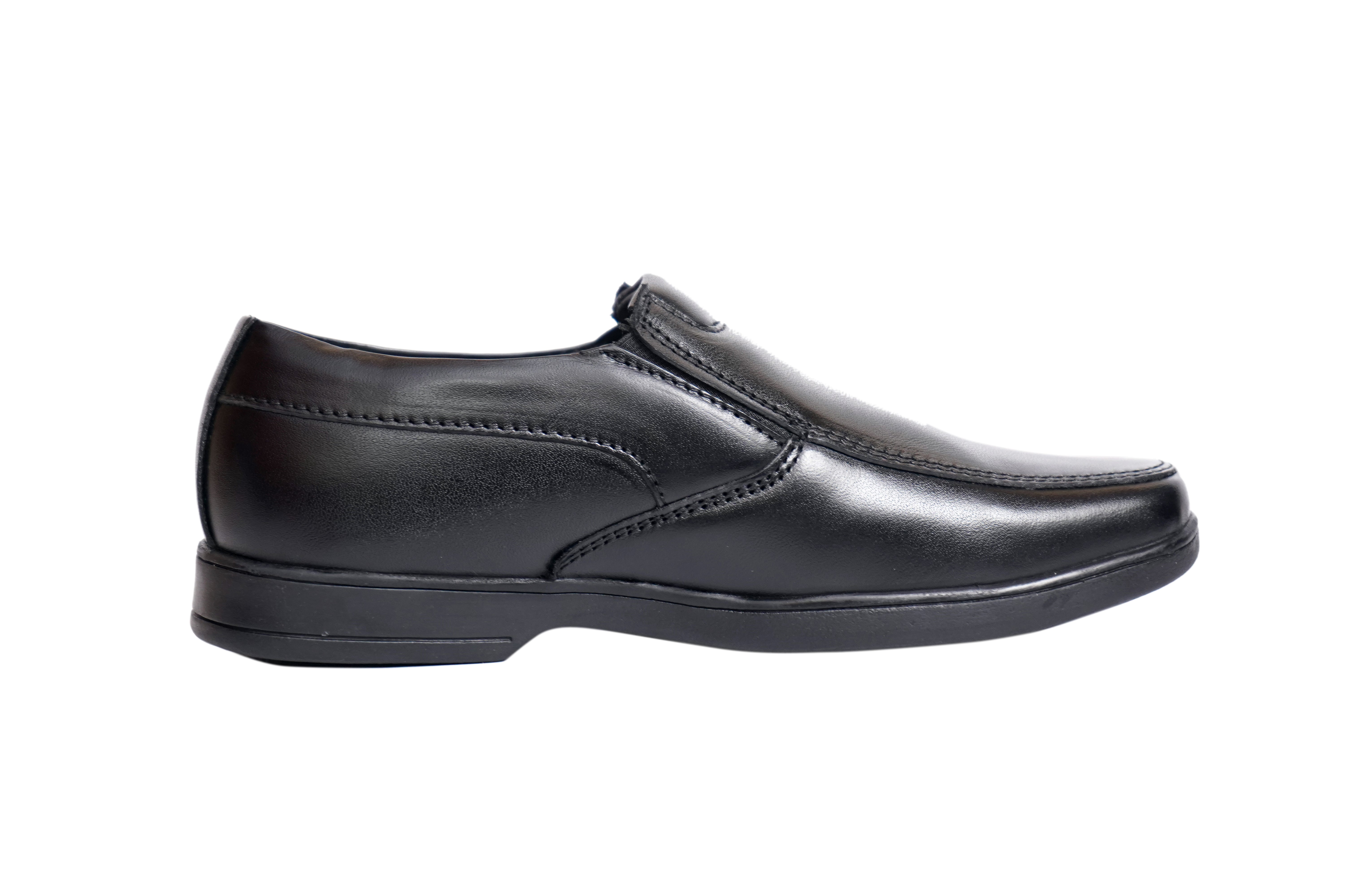 Black Leather Formal Shoes for Men – Premium Wedding & Office Footwear