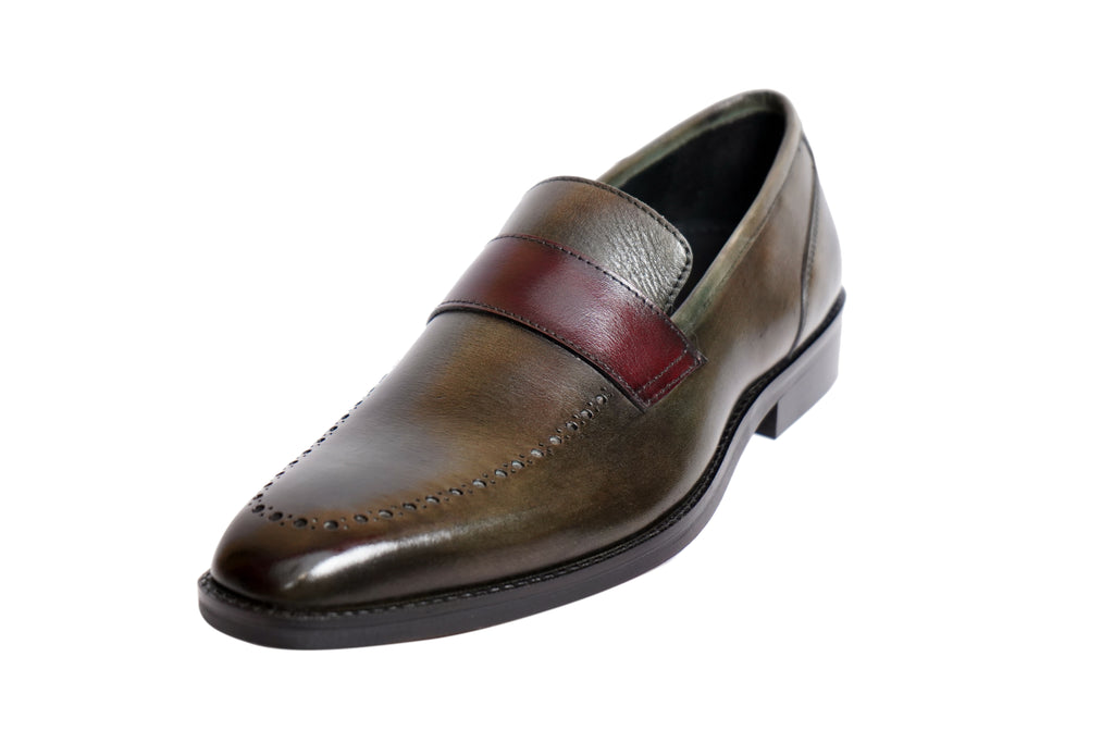 Handcrafted Leather Loafers for Men – Luxury Penny Slip-On Shoes