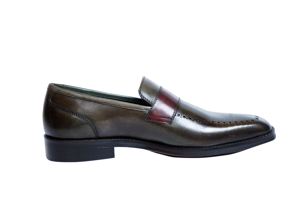 Handcrafted Leather Loafers for Men – Luxury Penny Slip-On Shoes