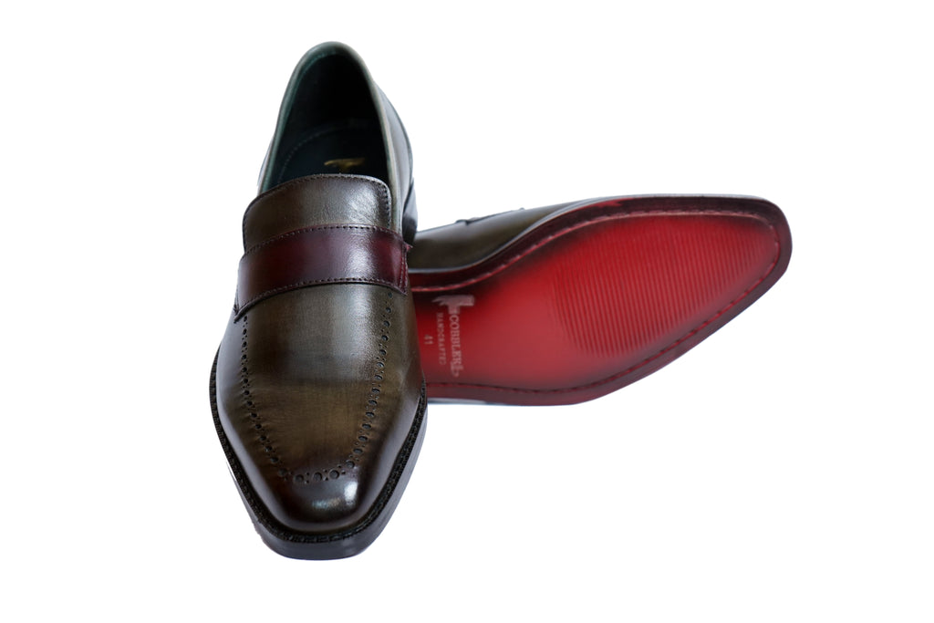 Handcrafted Leather Loafers for Men – Luxury Penny Slip-On Shoes