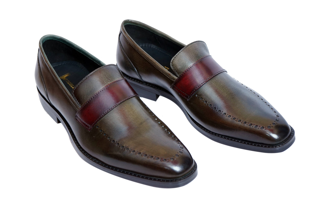 Handcrafted Leather Loafers for Men – Luxury Penny Slip-On Shoes