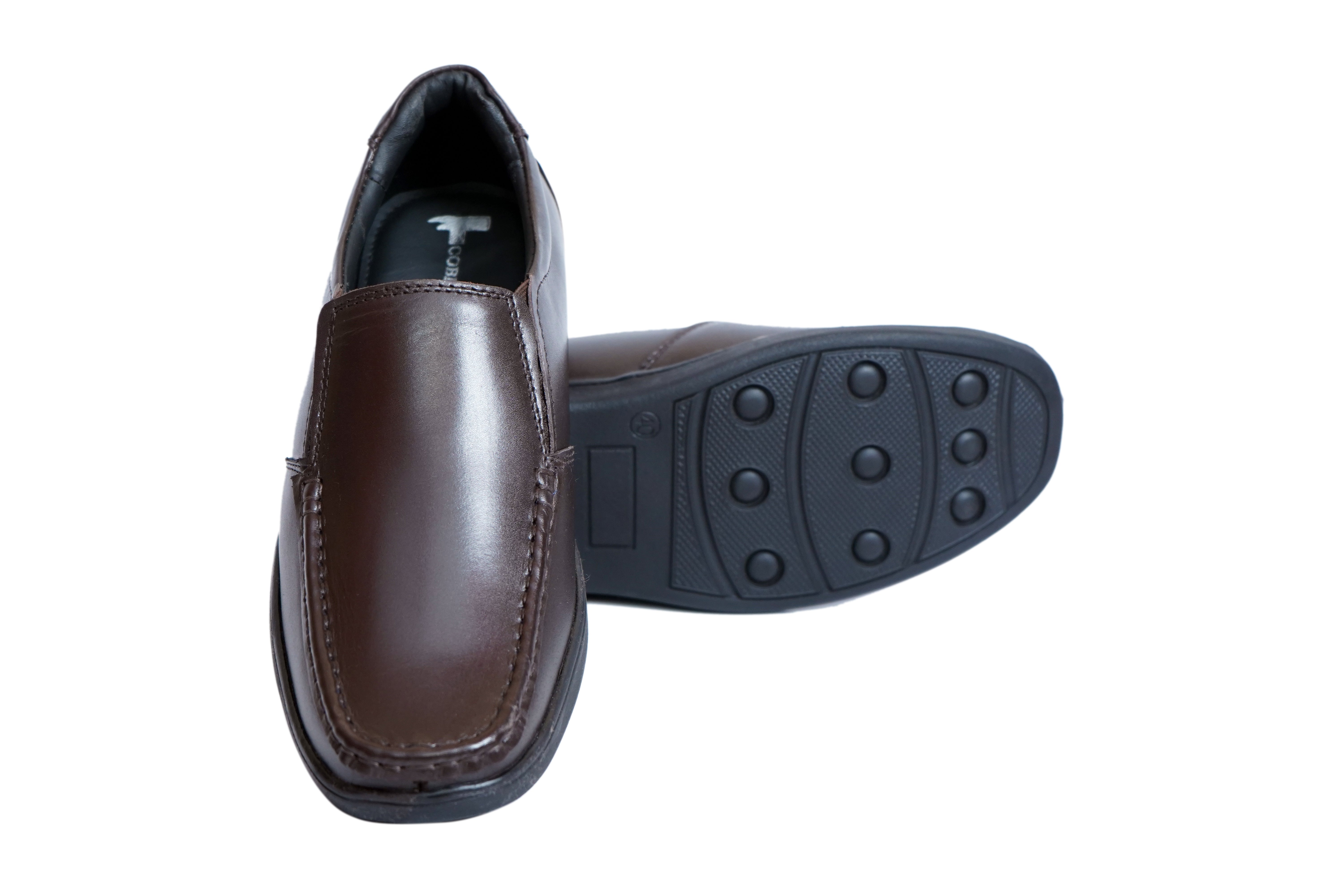 Men’s Office Shoes – Premium Brown Formal Loafers for All-Day Wear