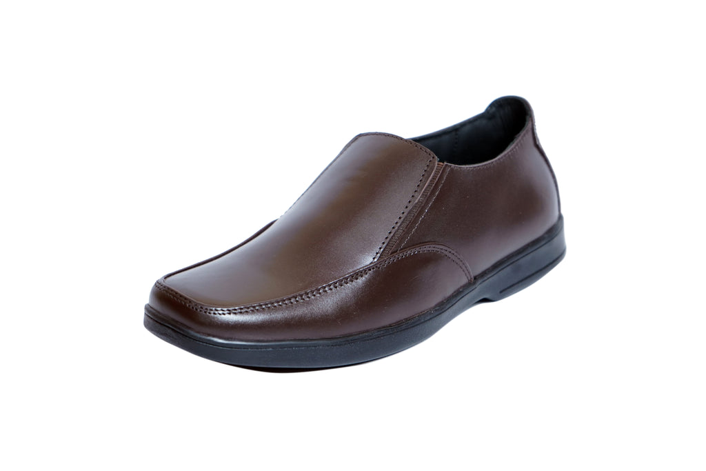 Classic Men’s Brown Leather Shoes - Comfort & Style for Every Event