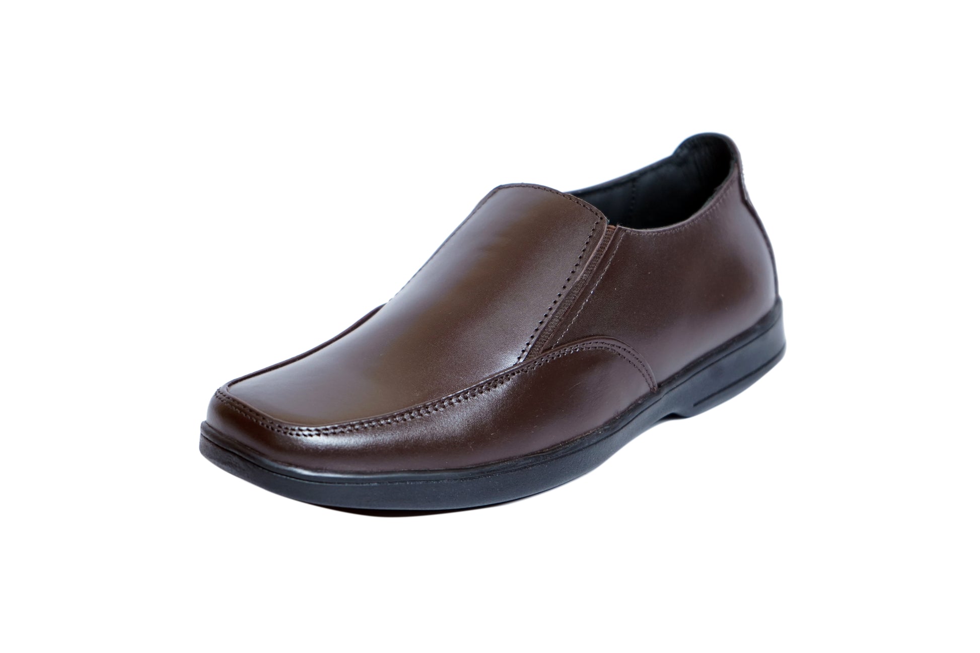 Classic Men’s Brown Leather Shoes - Comfort & Style for Every Event