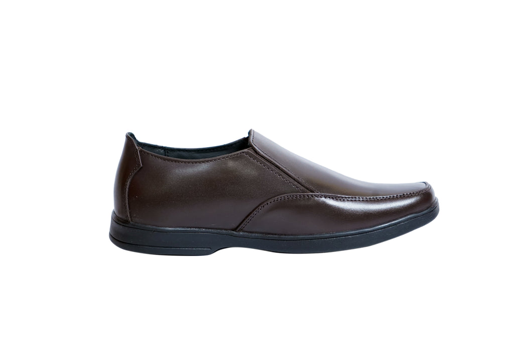 Classic Men’s Brown Leather Shoes - Comfort & Style for Every Event