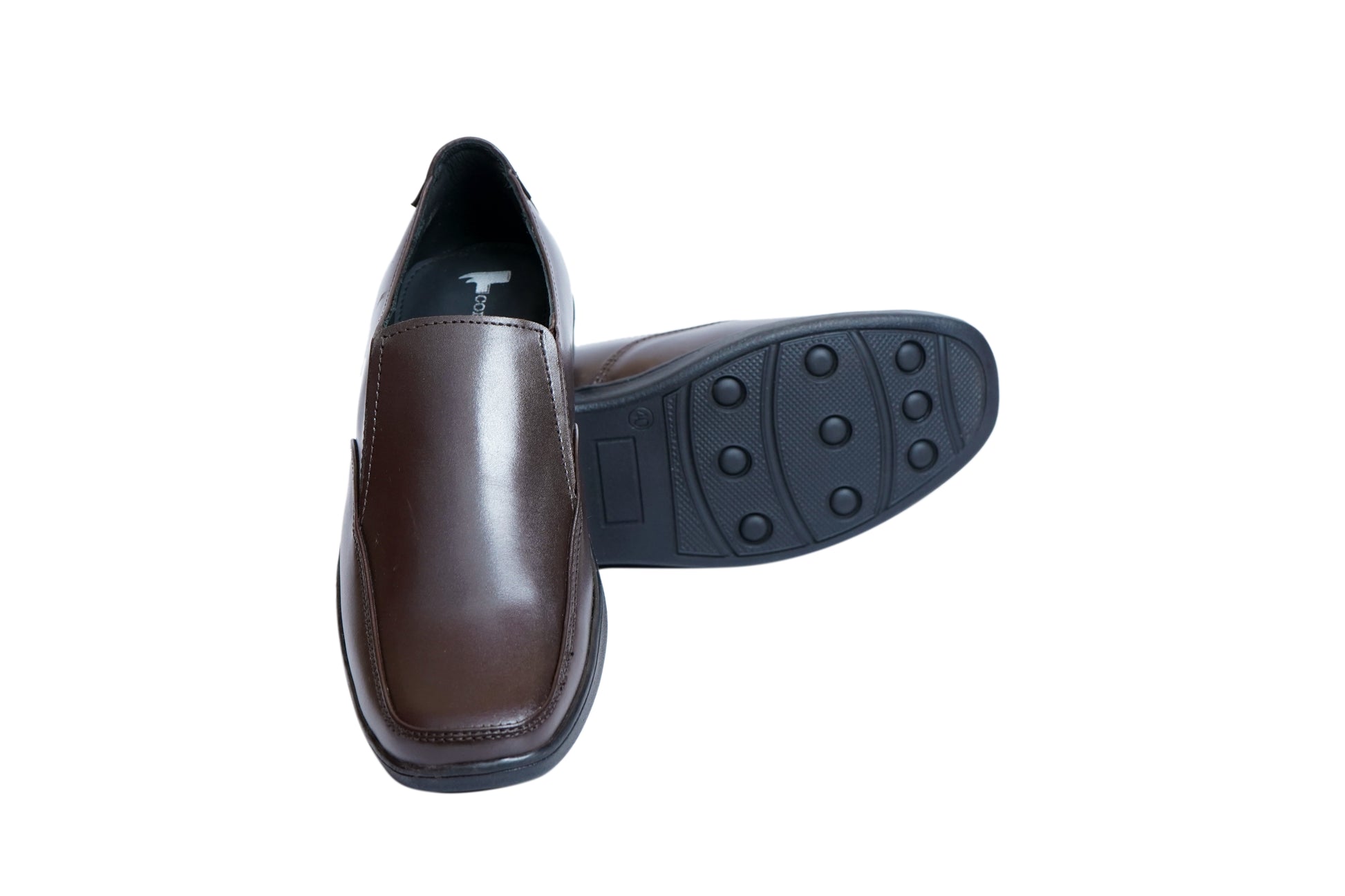 Classic Men’s Brown Leather Shoes - Comfort & Style for Every Event