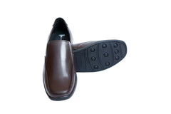 Classic Men’s Brown Leather Shoes - Comfort & Style for Every Event
