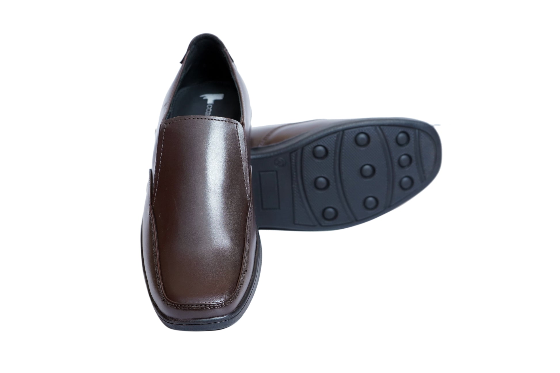 Classic Men’s Brown Leather Shoes - Comfort & Style for Every Event