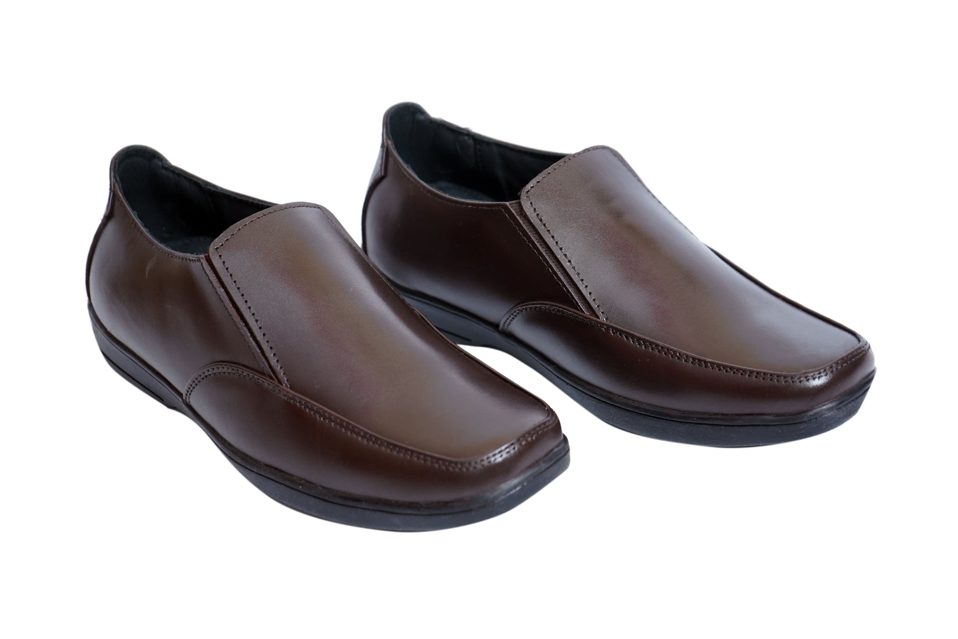 Classic Men’s Brown Leather Shoes - Comfort & Style for Every Event
