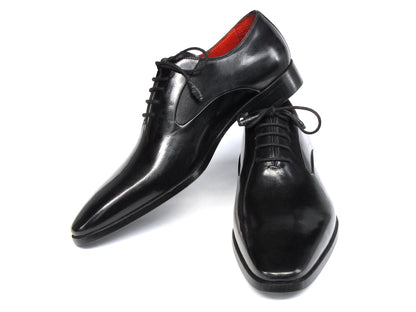 Paul Parkman Men's Black Oxfords (ID#019-BLK)
