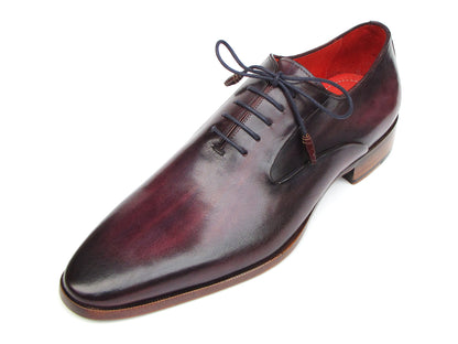 Paul Parkman Men's Plain Toe Oxfords Purple Shoes (ID#019-PURP)