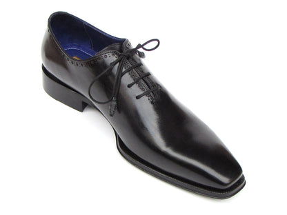 Paul Parkman Men's Plain Toe Oxfords Whole-cut Black (ID#025-BLK)