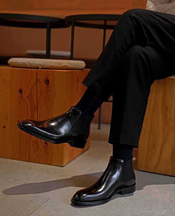 Luxury Wholecut Chelsea Boots | Handcrafted Formal Shoes for Men & Weddings