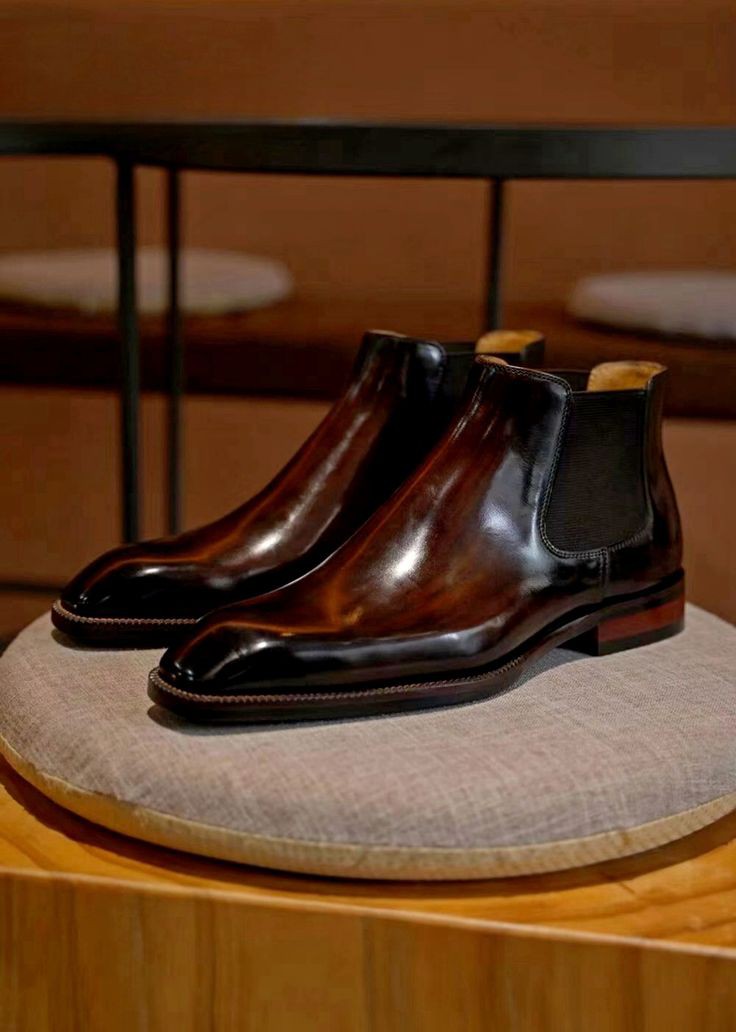 Luxury Wholecut Chelsea Boots | Handcrafted Formal Shoes for Men & Weddings