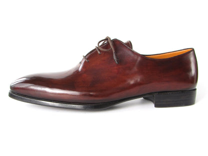 Paul Parkman Men's Oxford Dress Shoes Brown&amp;Bordeaux (ID#22T55)