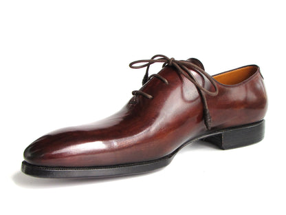 Paul Parkman Men's Oxford Dress Shoes Brown&amp;Bordeaux (ID#22T55)