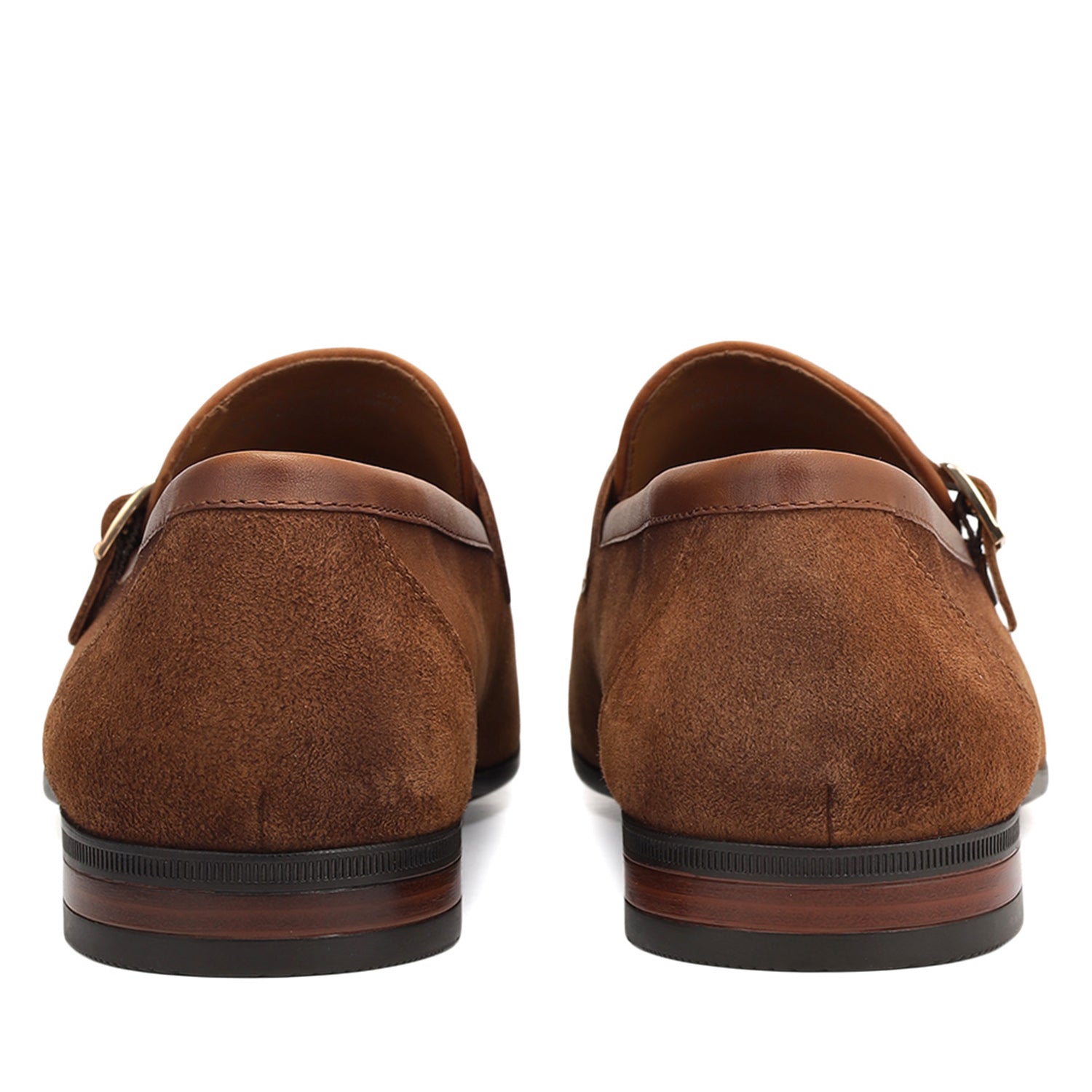 Brown Suede Leather Loafers