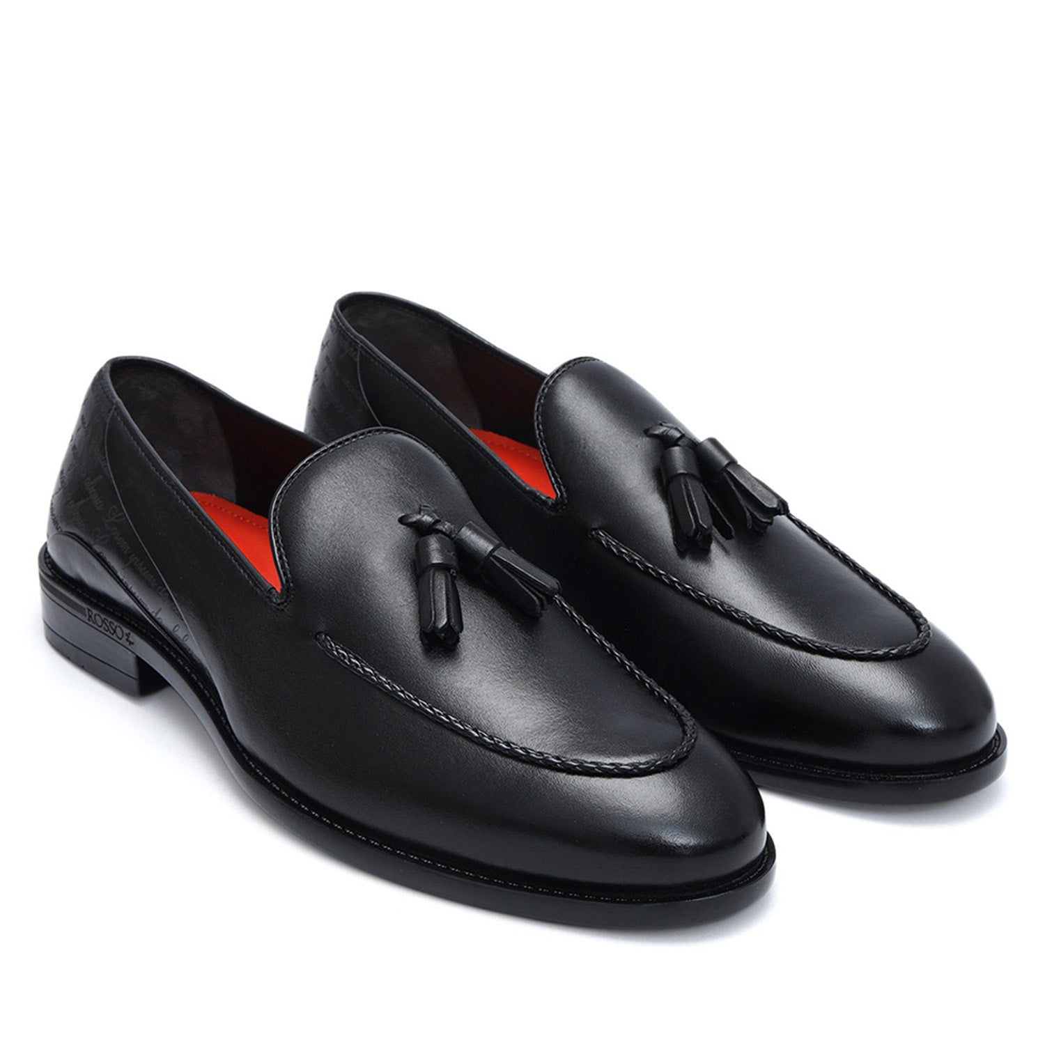 Black Loafers With Tassels