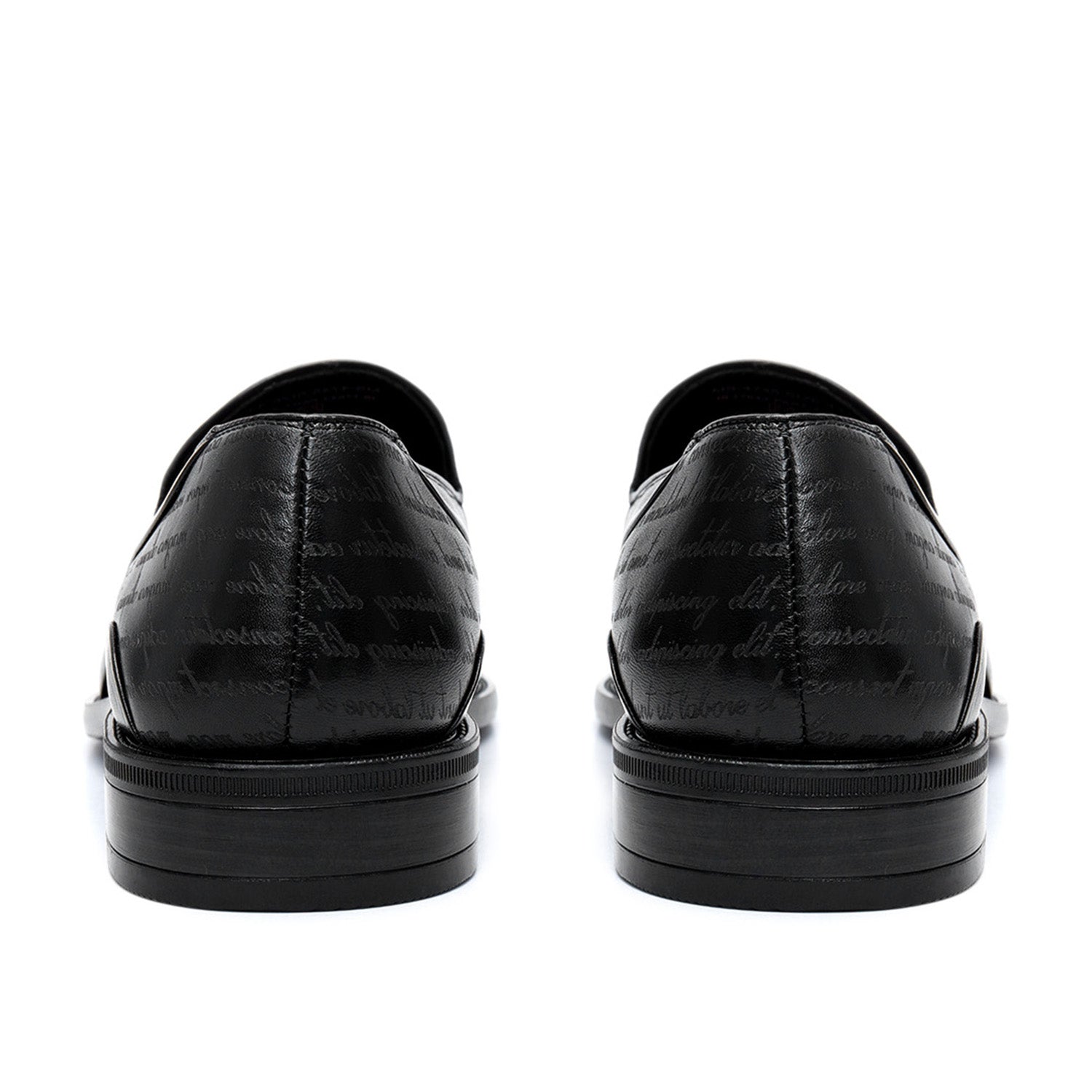 Black Loafers With Tassels