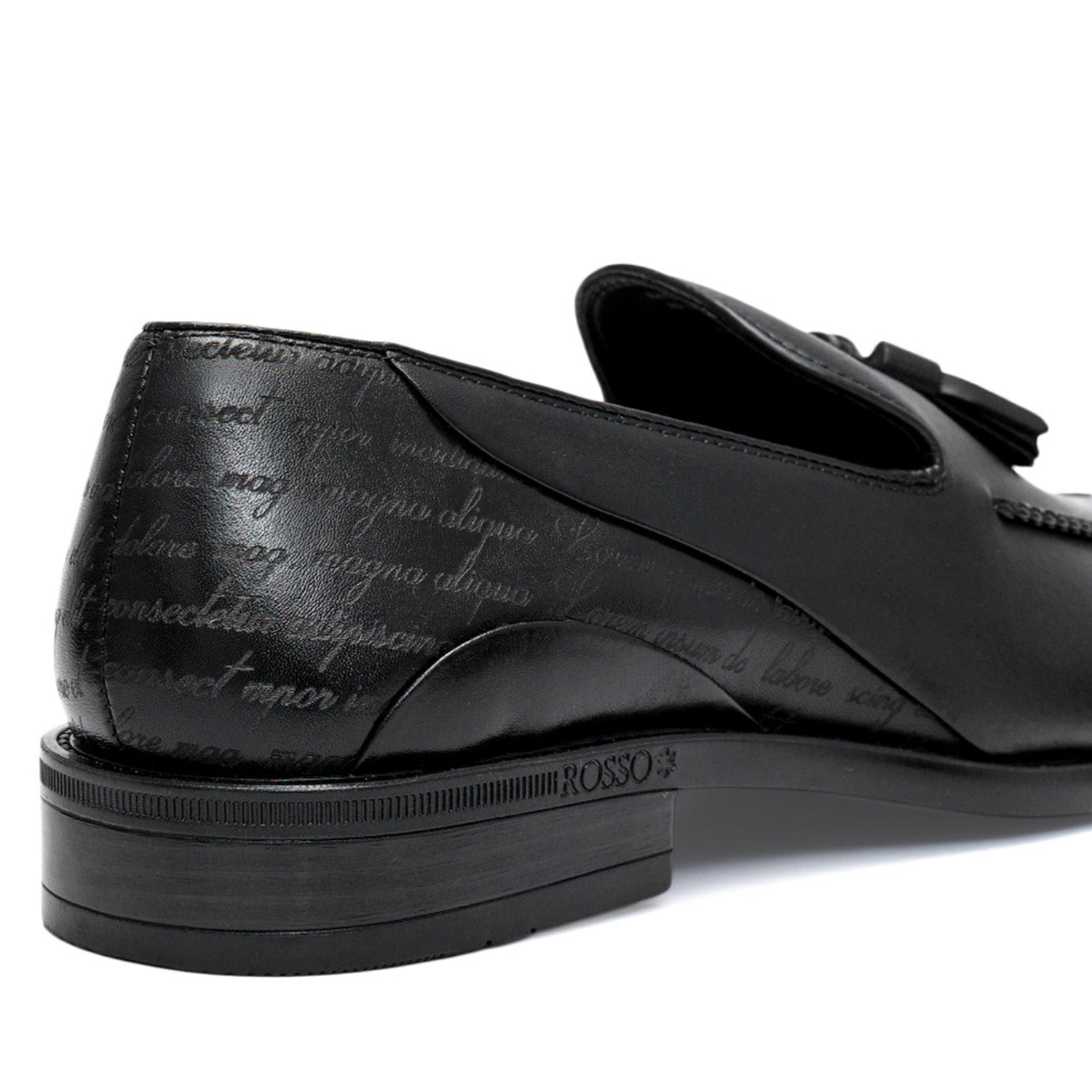 Black Loafers With Tassels