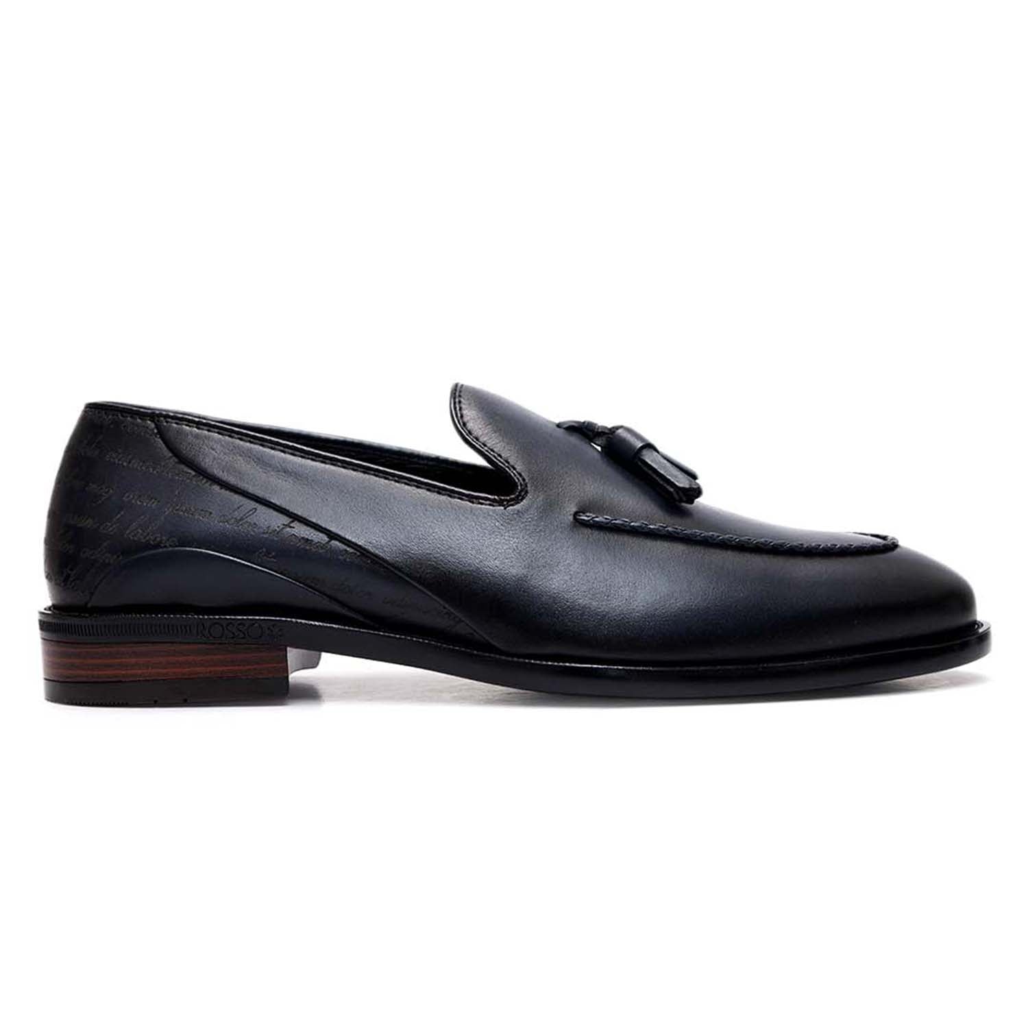 Blue Loafers With Tassels