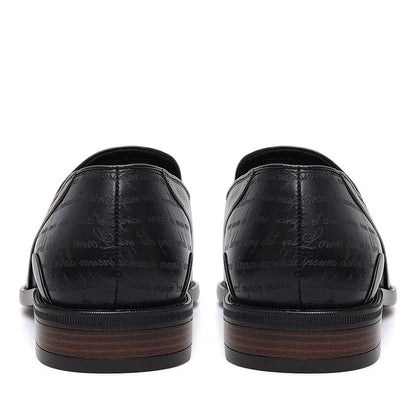 Blue Loafers With Tassels