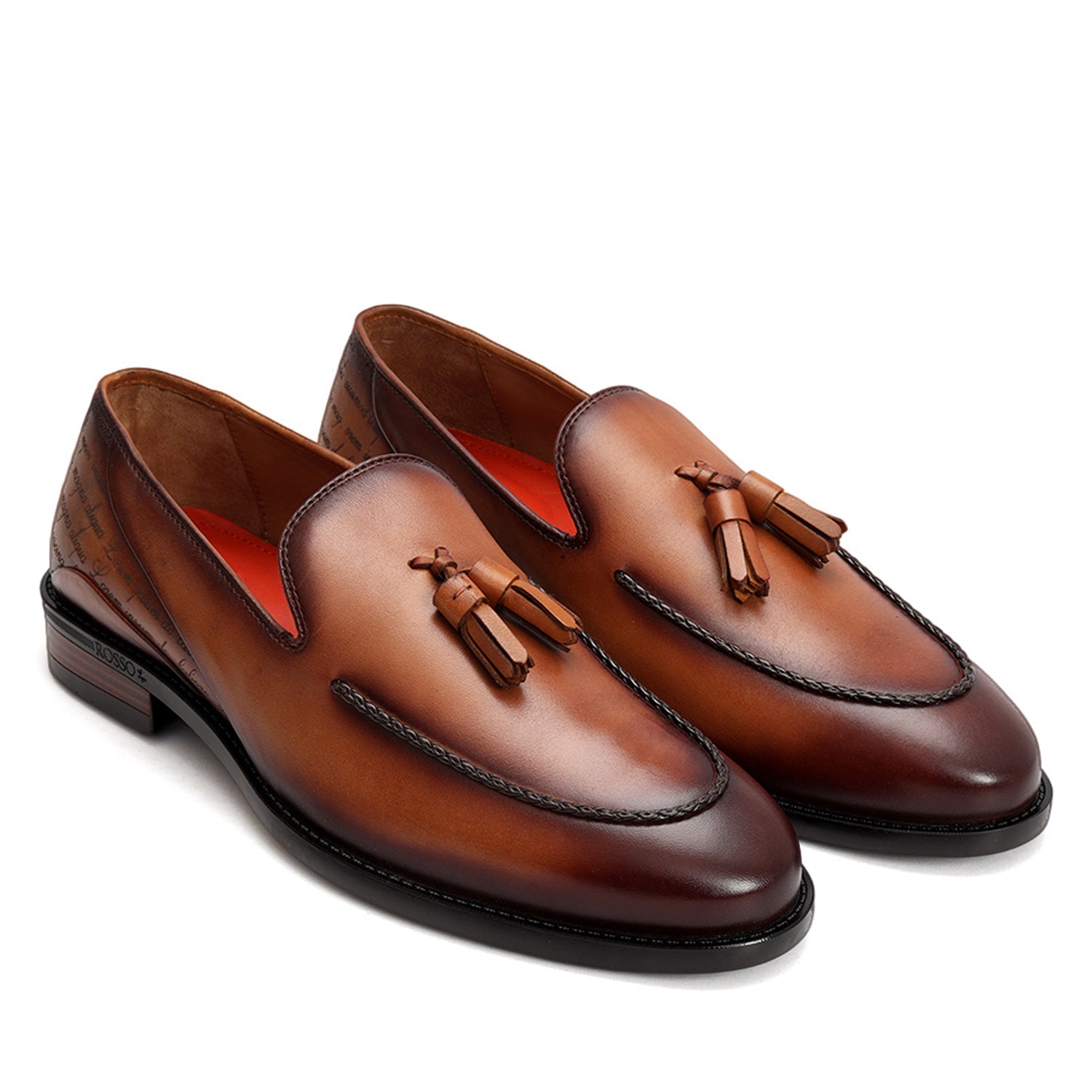 Tan Loafers With Tassles